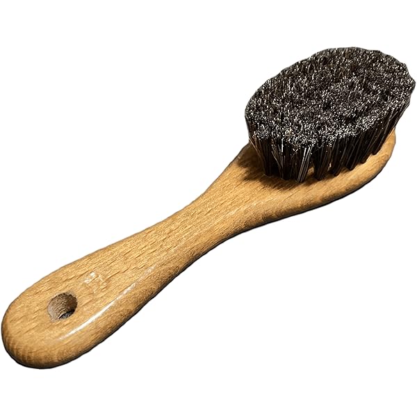 Brush 黒豚毛ブラシ【アトリエ屋】 手植え豚毛ブラシ【紗乃織刷毛】| M.MOWBRAY - エムモウブレイ